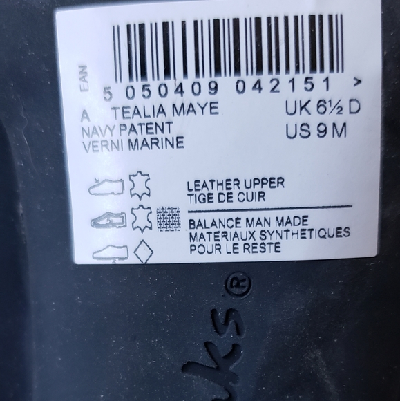 Blue Clarks casual shoes - Picture 5 of 8